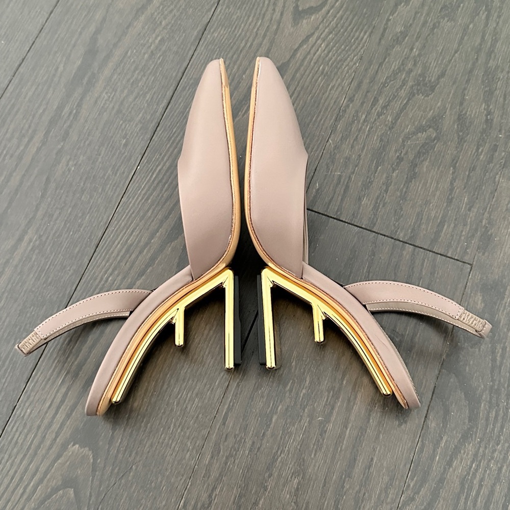 Fendi‎ FF slingbacks - Picture 3 of 10